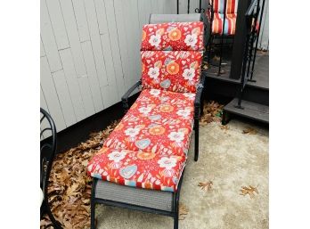 Lounge Chair With Cushion (Outside Front)