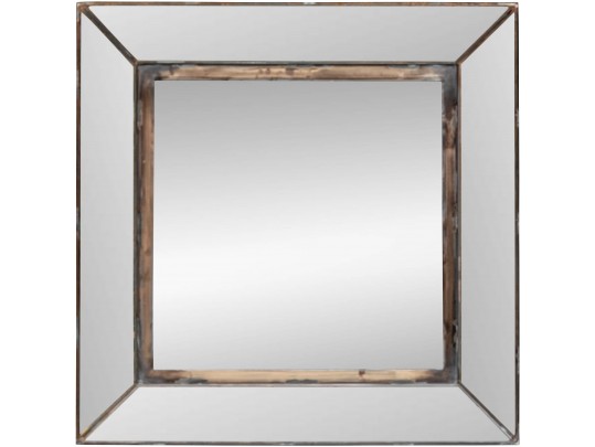 Crate & Barrel Square Dubois Wall Mirror #159783