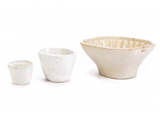 Three Antique Ceramic Molds #164746