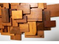 Layered Wood Block Wall Art, Thomas W. Astle ( American, 1930-2021 #168906