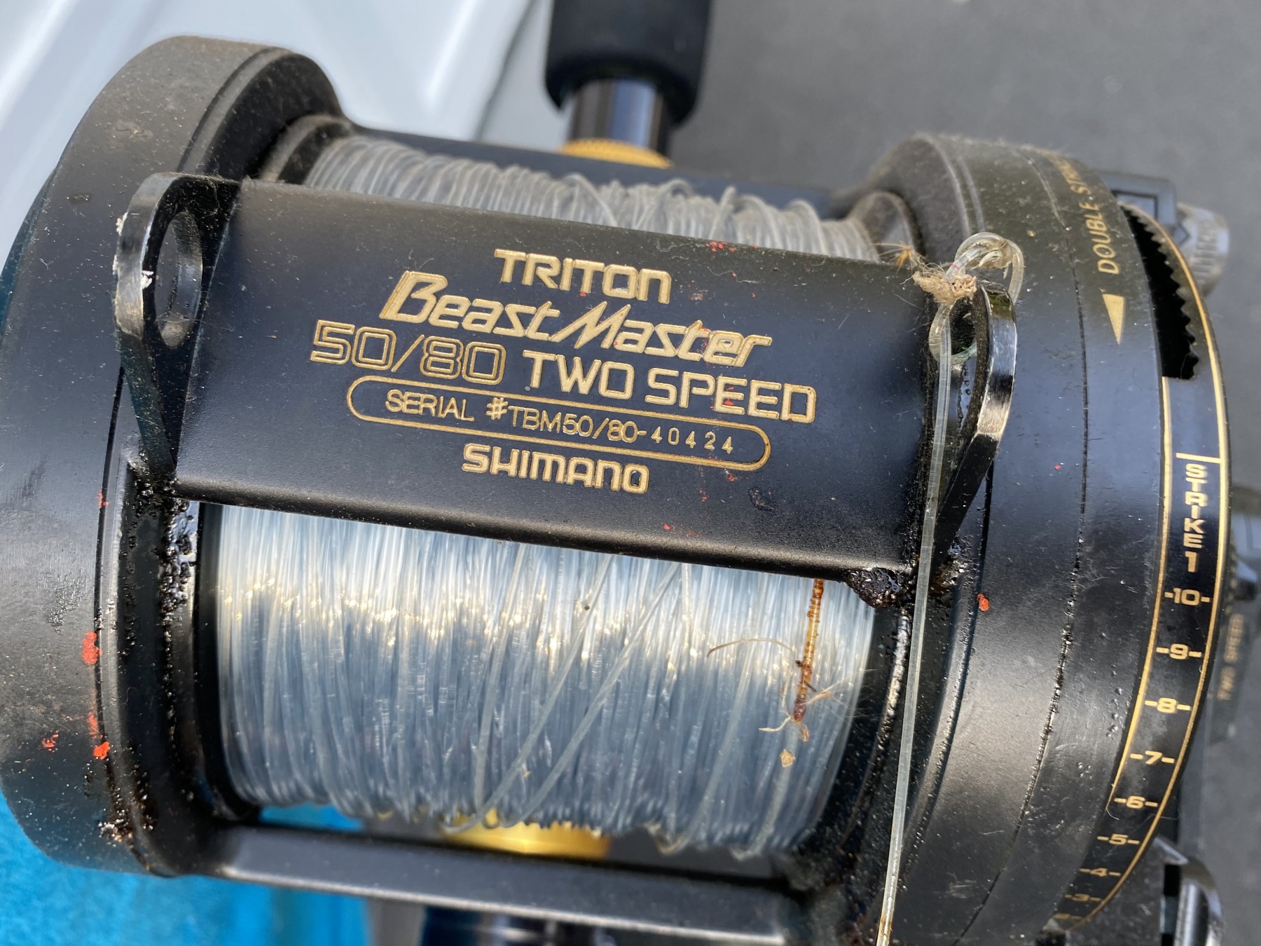 Shimano Triton Beast Master 50/80 2 Speed Fishing Reel #170107