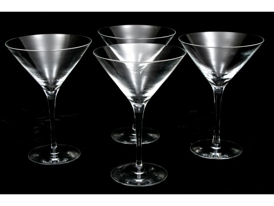 Set Of 4 Tiffany & Co. Martini Glasses #176971