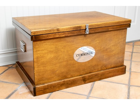 WARNER'S TACK MANUFACTURING HANDCRAFTED, FINISHED SOFT HINGED RIDING TACK  TRUNK #187679