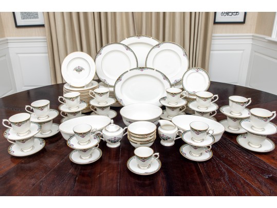 Set Of Newbury Square Porcelain, Part Of The Ambassador Collection From  Lenox #213049 | Black Rock Galleries
