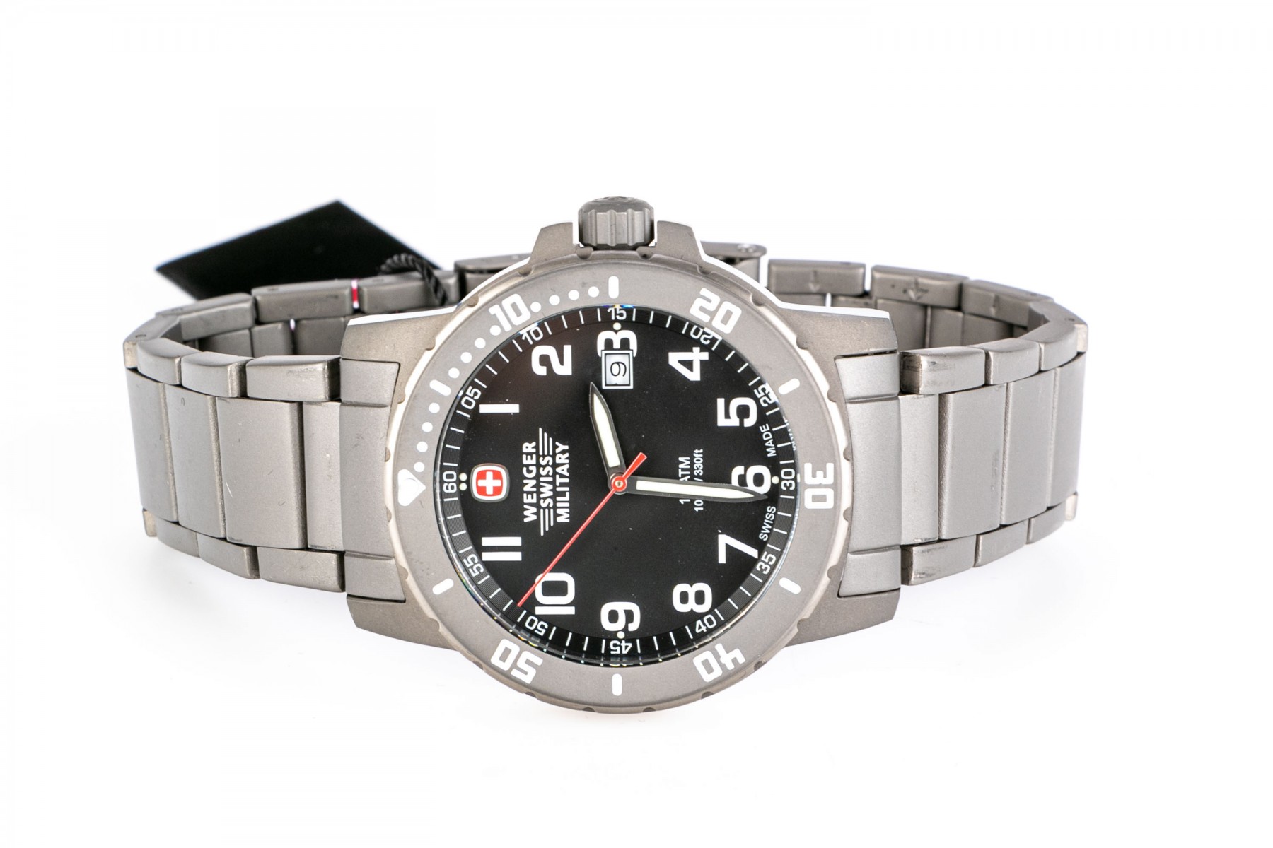 Swiss Army Wenger 'Off Road' Titanium Quartz Watch, $295 Retail 