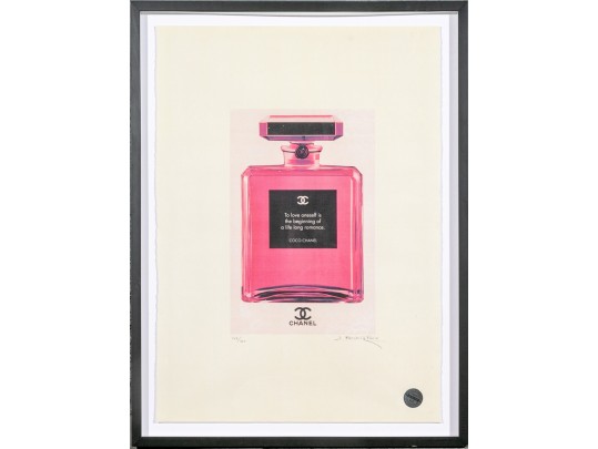 Signed J. Fairchild Paris Limited Edition Color Print, A Chanel