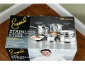 Emil Stainless Steel With Copper And Pouring Spouts 10 Piece Cookware Set  NIB #73846