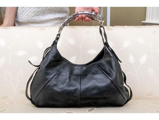 Mombasa handbag Yves Saint Laurent Black in Suede - 35396334