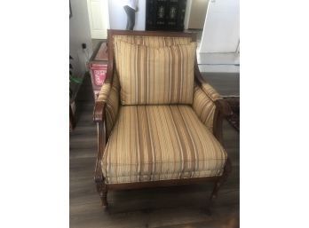 Vintage Ethan Allen Regency Style Armchair