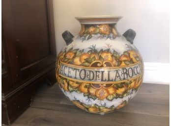 Large Italian Ceramic Vase