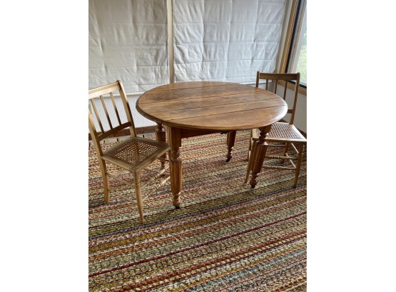 Wood Table And Chairs