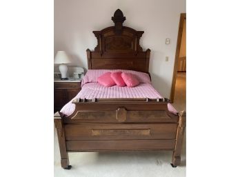Ornate Antique Double Bed