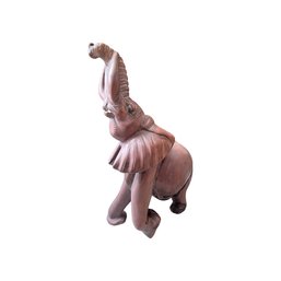 Trunk Up Elephant Sculpture