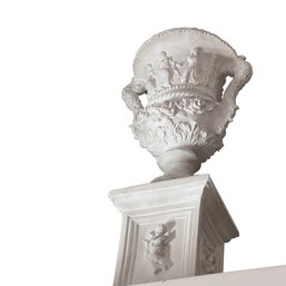 Borghese Style Vase On Column