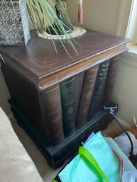 Faux Book End Table