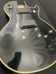 Les Paul Style Guitar Body In Gloss Black(project Guitar)