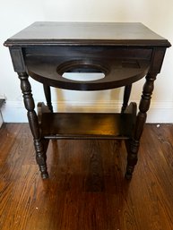 Antique Smoking Stand Table