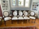 8 PC RESTORATION HARDWARE FORMAL DINING CHAIRS