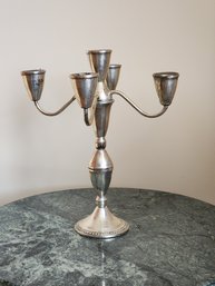 VINTAGE STERLING SILVER CANDELABRA BY DUCHIN CREATIONS