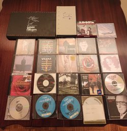 COLLECTION OF ASSORTED CD'S, CASSETTE TAPES AND PROMO PRINTS