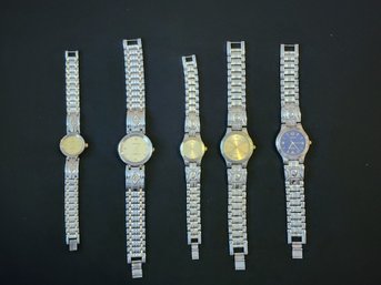 COLLECTION OF HIS AND HERS GENEVA WATCHES