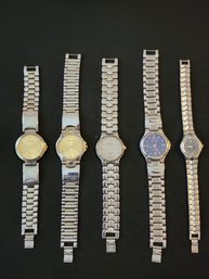 COLLECTION OF HIS AND HERS GENEVA WATCHES