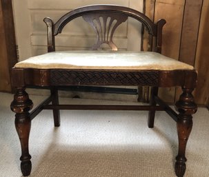 Antique Dressing Table Bench