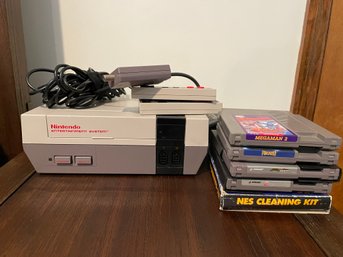 Original Nintendo NES System And Games