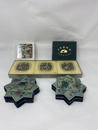 ASSORTED COLLECTION OF COASTERS
