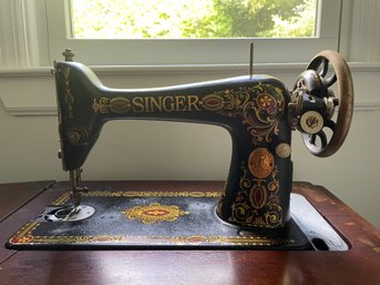 Vintage Singer Sewing Cabinet