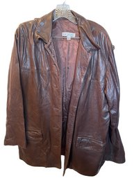 Leather Jacket From Karen Kane