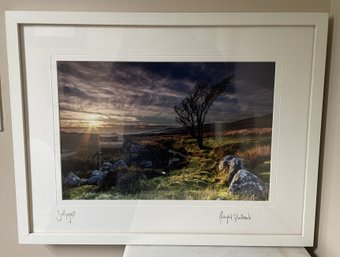 Signed Framed Photography Titled 'Sally Gap'  From Fearghal Breathnach