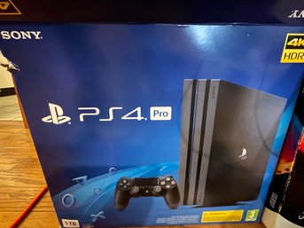 SONY PS4 System With Controllers And Games