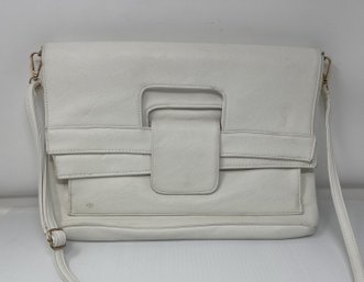 White Cross Shoulder Bag