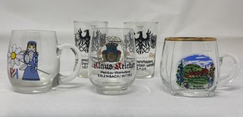 ASSORTED COLLECTION OF GERMAN WINE TASTING GLASSES