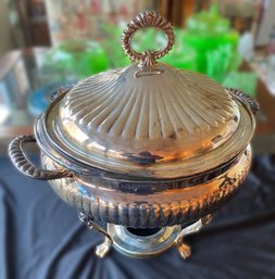 SILVER PLATED CHAFING DISH