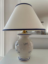 HANDMADE ITALIAN CERAMIC LAMP BY FRATELLI MARI DERUTA