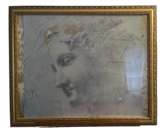 Song Of Athena By Richard Franklin With Frame