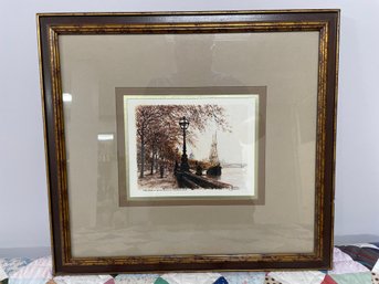 PRINT 'LONDON EMBANKMENT, ST. PAUL'S CATHEDRAL, CAPTAIN SCOTT'S SHIP DISCOVERY'