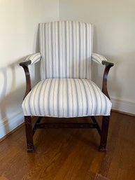 VINTAGE CHIPPENDALE ACCENT CHAIR