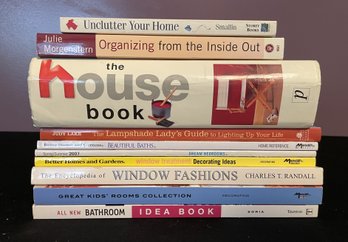 COLLECTION OF HOME DECOR AND DESIGN BOOKS