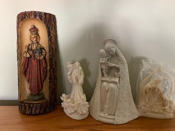 Selection Of Religious Figurines
