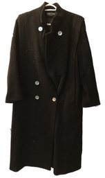 Long Black Overcoat From Larry Levine