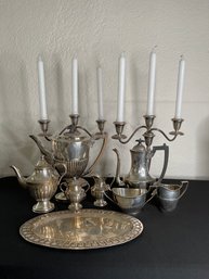 COLLECTION OF VINTAGE STERLING SILVER