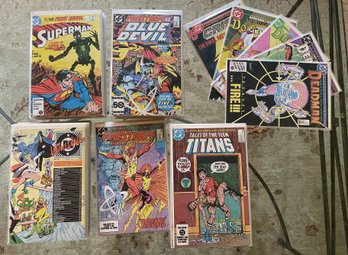 Large Assortment Of Comic Books From The DC Universe