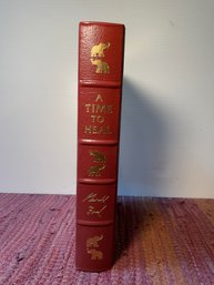 SIGNED LEATHER BOUND 'A TIME TO HEAL' BY GERALD FORD