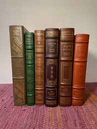 COLLECTION OF SIGNED LEATHER BOUND LIMITED AND FIRST EDITIONS