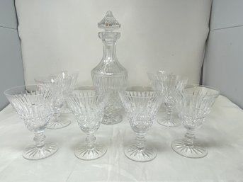 Waterford Tramore Continental Champagne (Flute) And Decanter