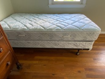 Twin Size Mattress With Box Spring And Frame