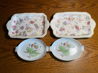 COLLECTION OF SERVING TRAYS